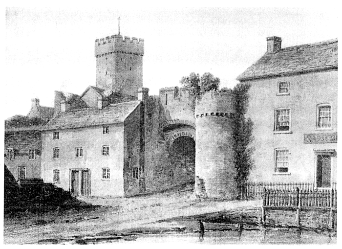 The old North Gate c1818