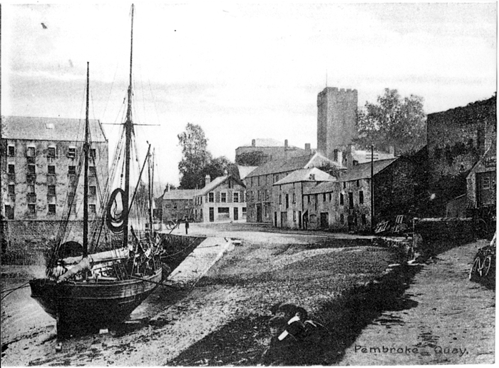 The old South Quay c 1900