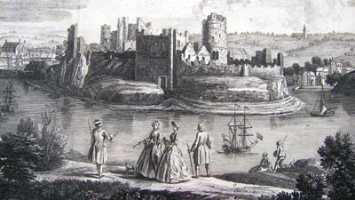 From the Bucks panorama of Pembroke 1748